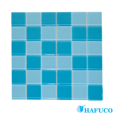 Gạch Mosaic xanh nhạt - Hafuco