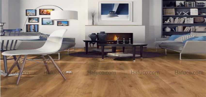 Sàn nhựa giả gỗ Hafuco có khả năng chống cháy tốt