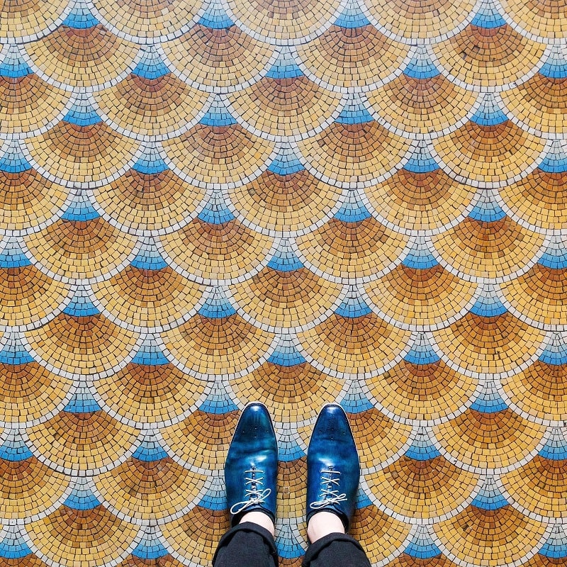 Thiết kế gạch mosaic có tính thẩm mỹ rất cao - gạch mosaic Hafuco