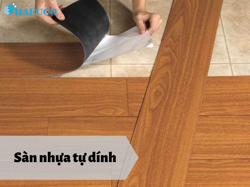 Sàn nhựa giả gỗ tự dính - Hafuco Sàn nhựa giả gỗ tự dính - Hafuco