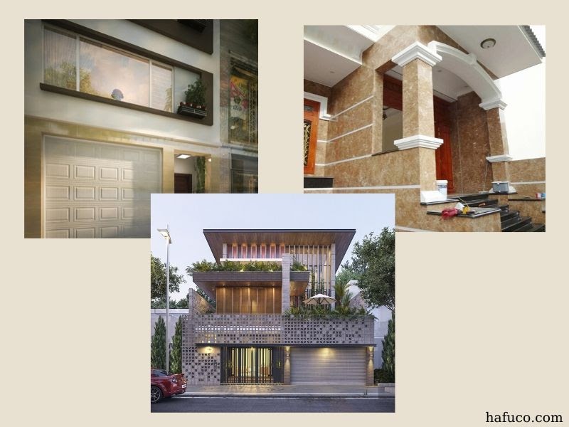 Trang trí mặt tiền bằng gạch giả đá/ đá tự nhiên cao cấp Trang trí mặt tiền bằng gạch giả đá/ đá tự nhiên cao cấp