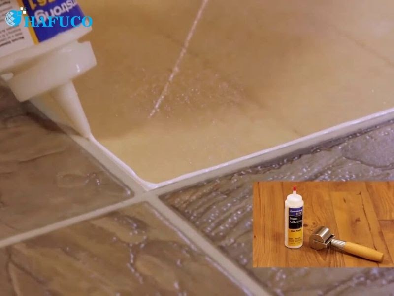 Quy trình xử lý sàn nhựa bị xước đúng cách