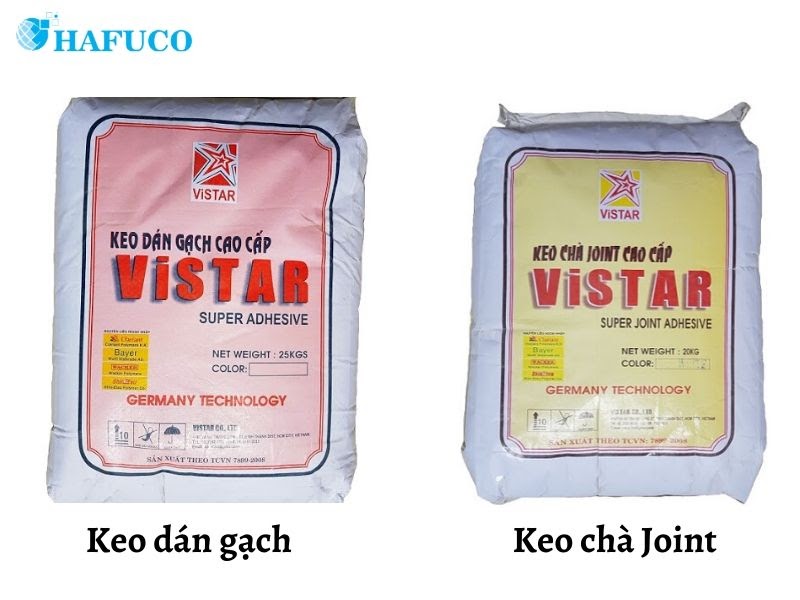 Keo dán gạch - Keo chà ron cao cấp Vistar