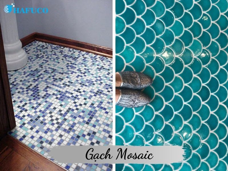 Gạch Mosaic lát nền nhà Gạch Mosaic lát nền nhà