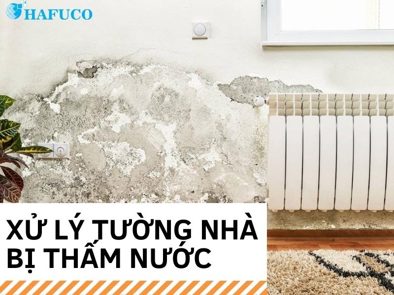 Xử lý tường nhà bị thấm nước