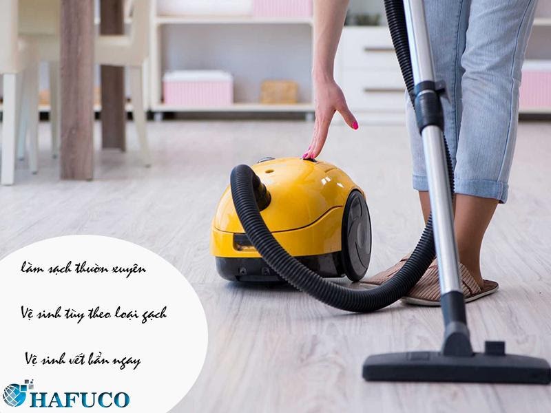 Nguyên tắc làm sạch sàn nhà Nguyên tắc làm sạch sàn nhà
