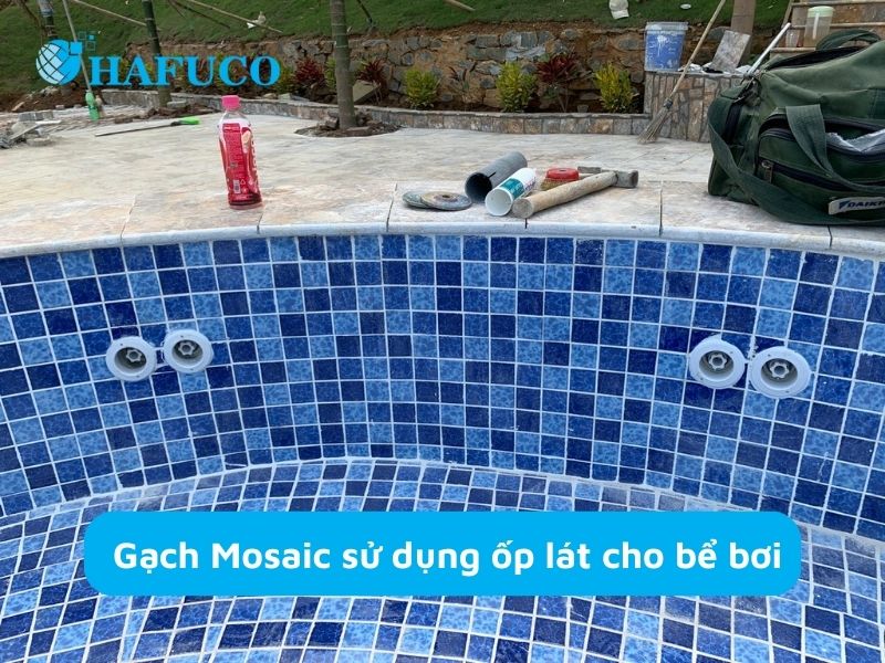 Hafuco bàn giao công trình bể bơi cho gia đình anh Đỗ Quang Lâm