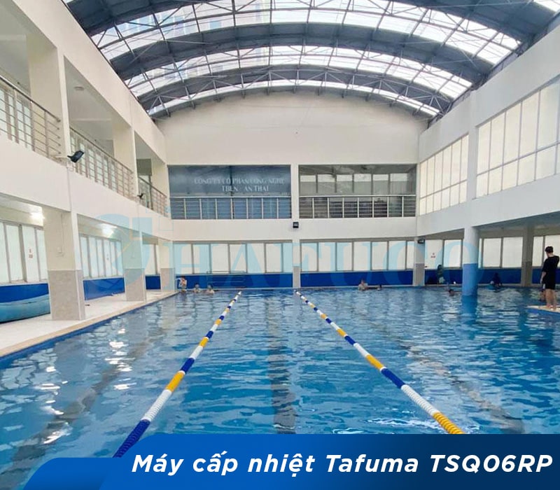 Ứng dụng máy cấp nhiệt bể bơi Tafuma TSQ06RP