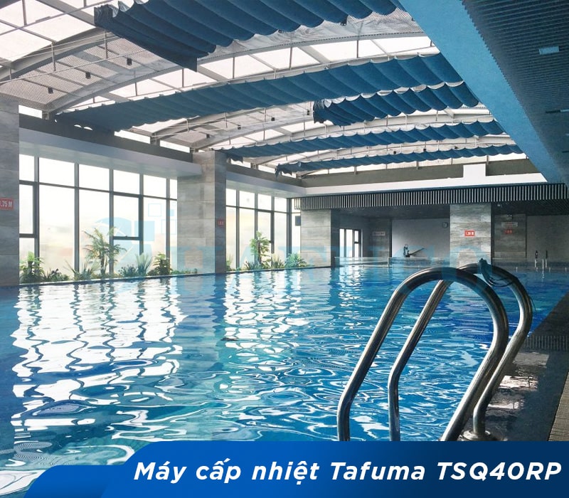 Ứng dụng máy cấp nhiệt bể bơi Tafuma TSQ40RP