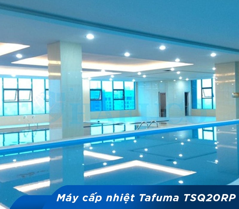 Ứng dụng máy cấp nhiệt bể bơi TSQ20RP