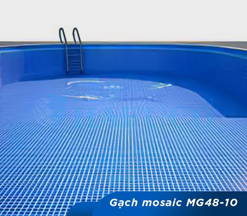 Ứng dụng Gạch mosaic gốm MG48-10