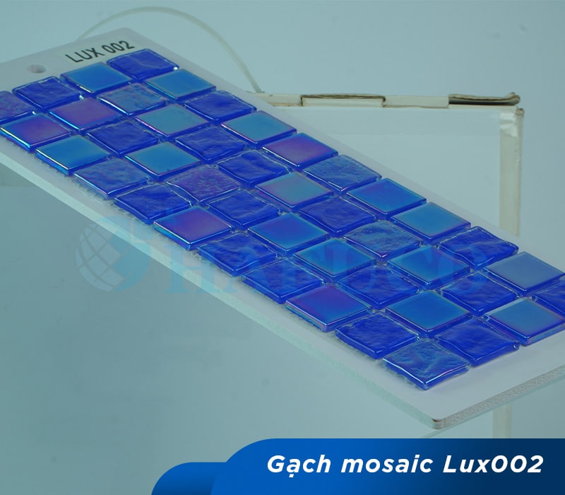 Ứng dụng gạch mosaic LUX002