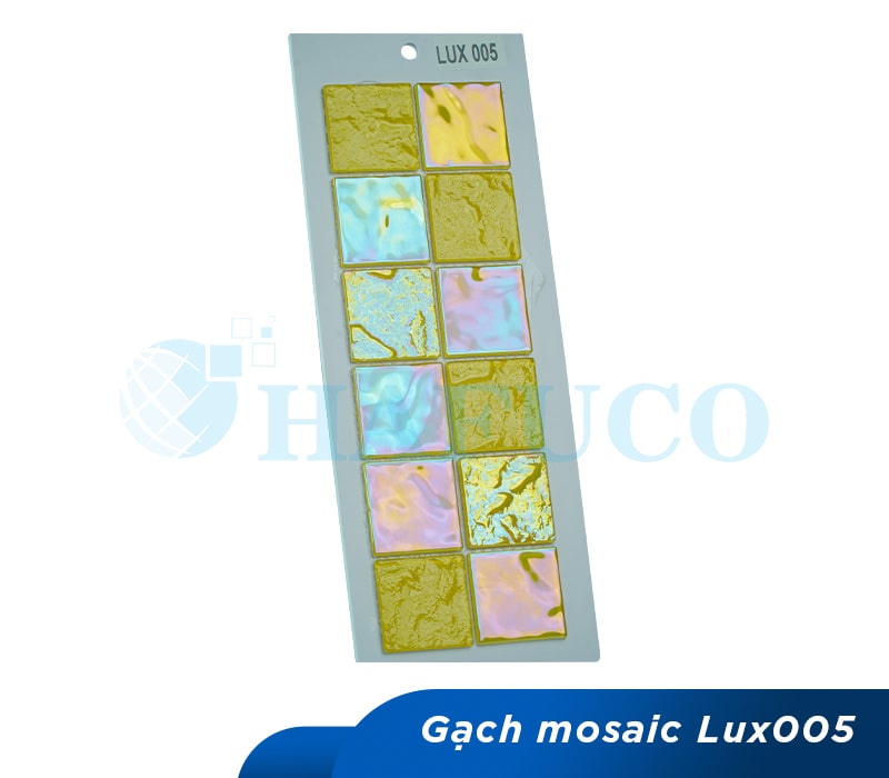 Ứng dụng gạch mosaic LUX005
