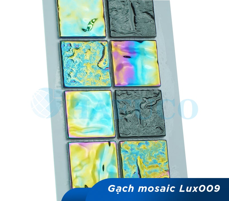 Úng dụng gạch mosaic LUX009