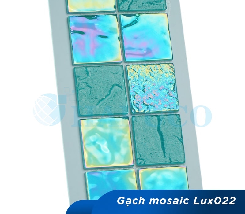 Ứng dụng gạch mosaic LUX022