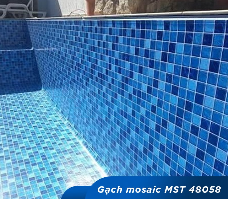 Ứng dụng gạch mosaic MST 48058