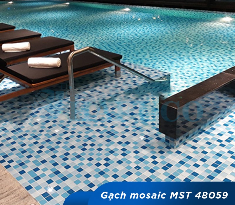 Ứng dụng gạch mosaic MST 48059