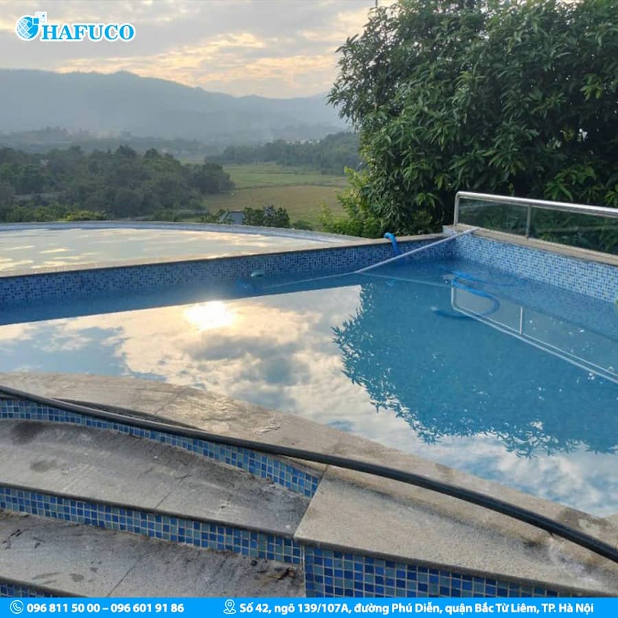dự án xử lý nước bể bơi tại Thanh Hóa