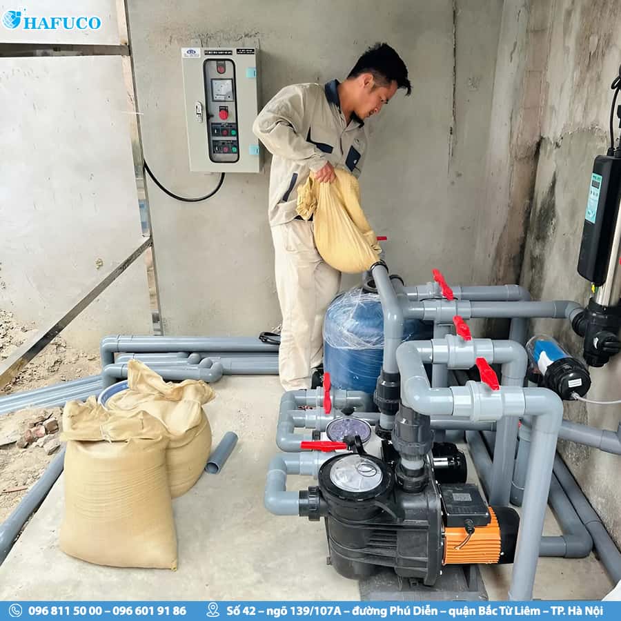 lắp đặt thiết bị bể bơi tại Phú Thọ