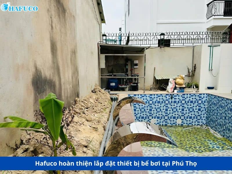 lắp đặt thiết bị bể bơi tại Phú Thọ