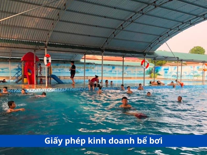 giấy phép kinh doanh bể bơi
