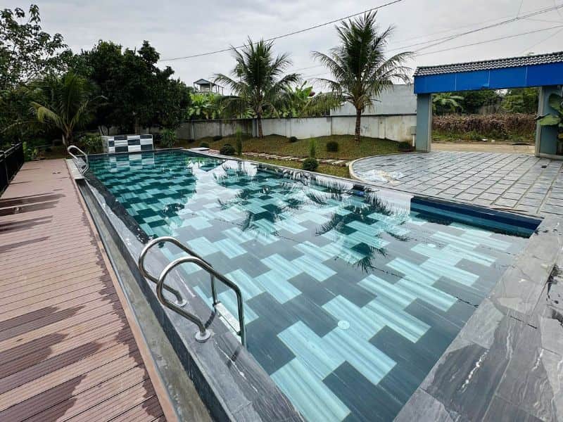 thi công bể bơi