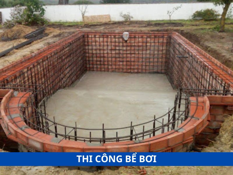 Thi công bể bơi