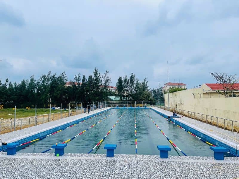 thi công bể bơi