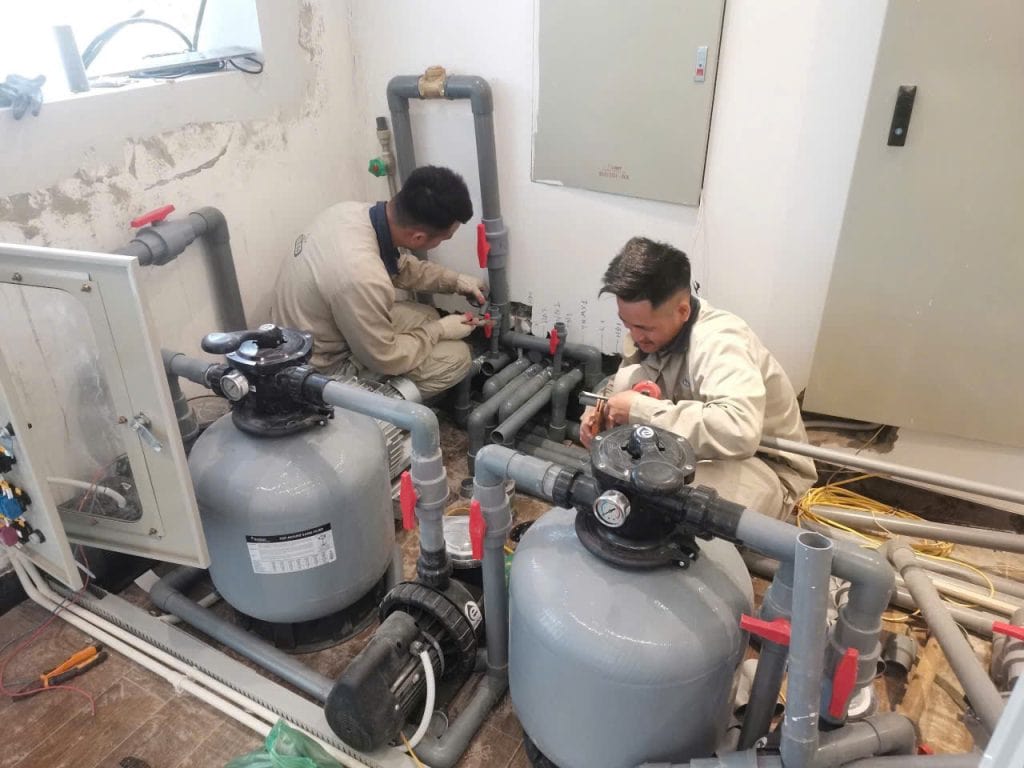 Tiêu chuẩn nước bể bơi