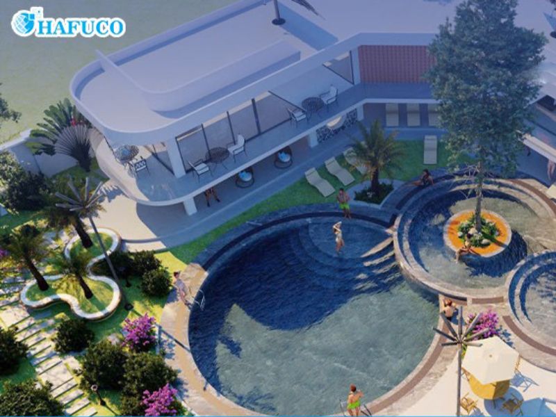 bàn giao công trình bể bơi tại Thái Bình