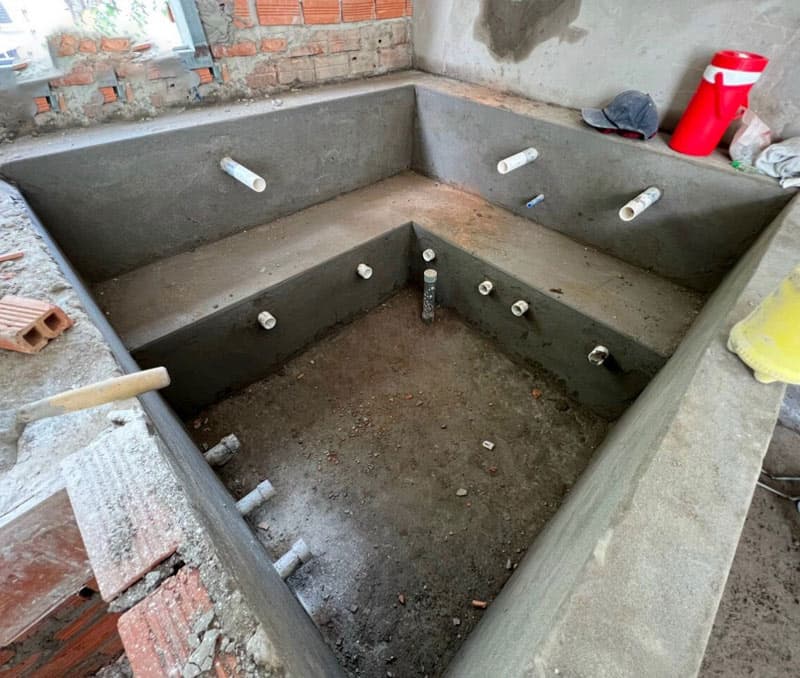 Thi công bể sục Jacuzzi
