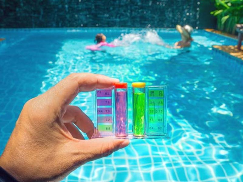 Xử lý nước bể bơi bị đục