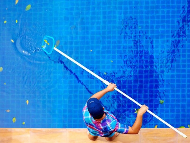 xử lý nước bể bơi bị đục