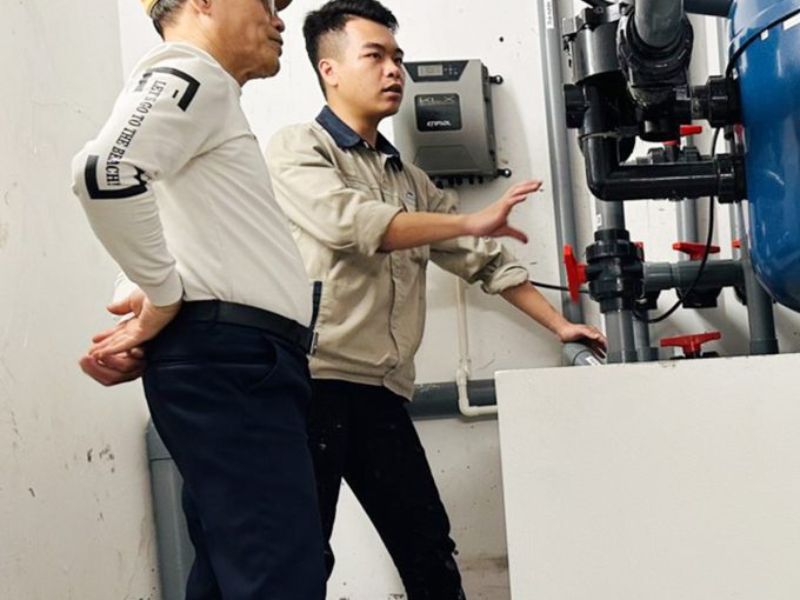 Hafuco bàn giao công trình bảo trì bể bơi tại Phường Hoàn Kiếm, Hà Nội