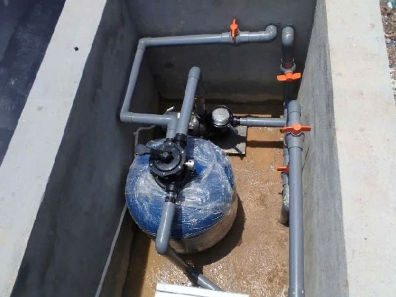 Hafuco bàn giao công trình lắp đặt thiết bị bể bơi tại Đắk Lắk 