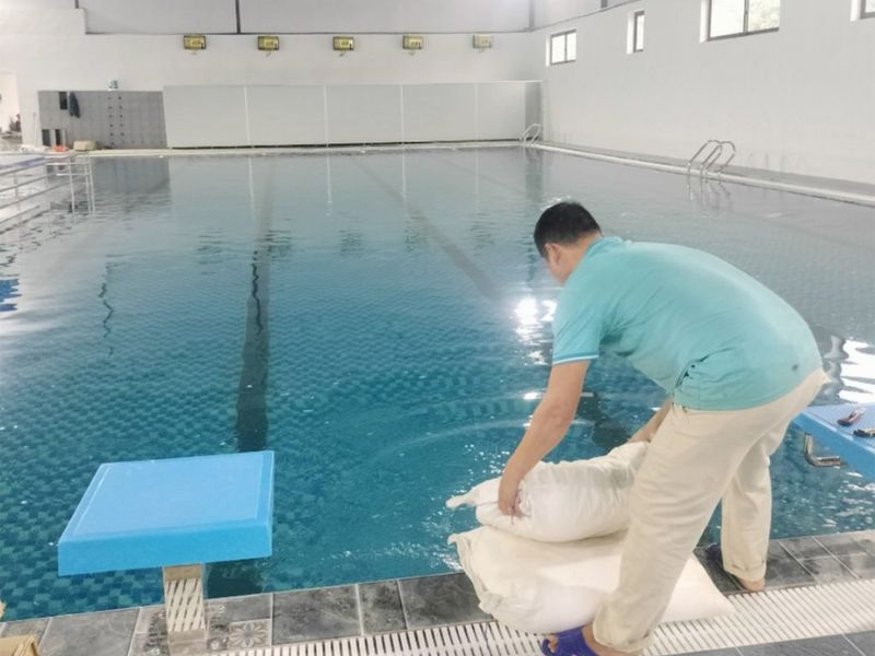 Hafuco bàn giao công trình lắp đặt thiết bị và vệ sinh bể bơi tại Quảng Ngãi