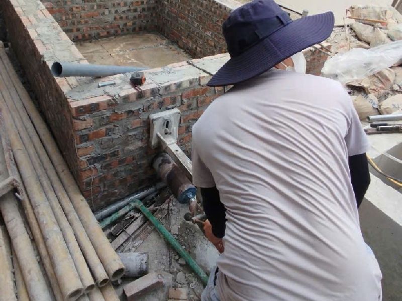 Hafuco bàn giao công trình thực hiện chống thấm bể bơi tại Quảng Ngãi