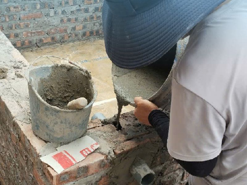 Hafuco bàn giao công trình thực hiện chống thấm bể bơi tại Quảng Ngãi