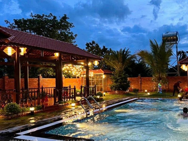 Hafuco bàn giao công trình thi công bể bơi biệt thự tại Quảng Ninh