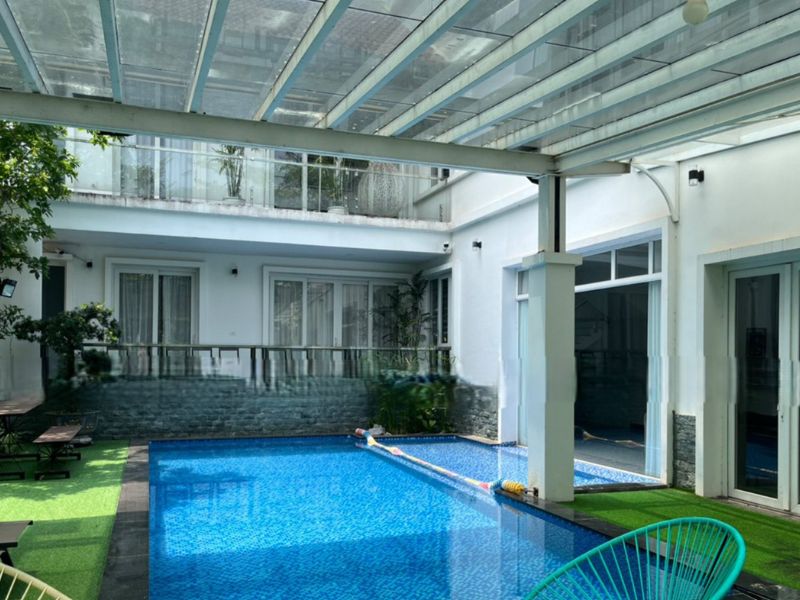 Hafuco bàn giao công trình thi công bể bơi gia đình tại Quảng Ngãi 