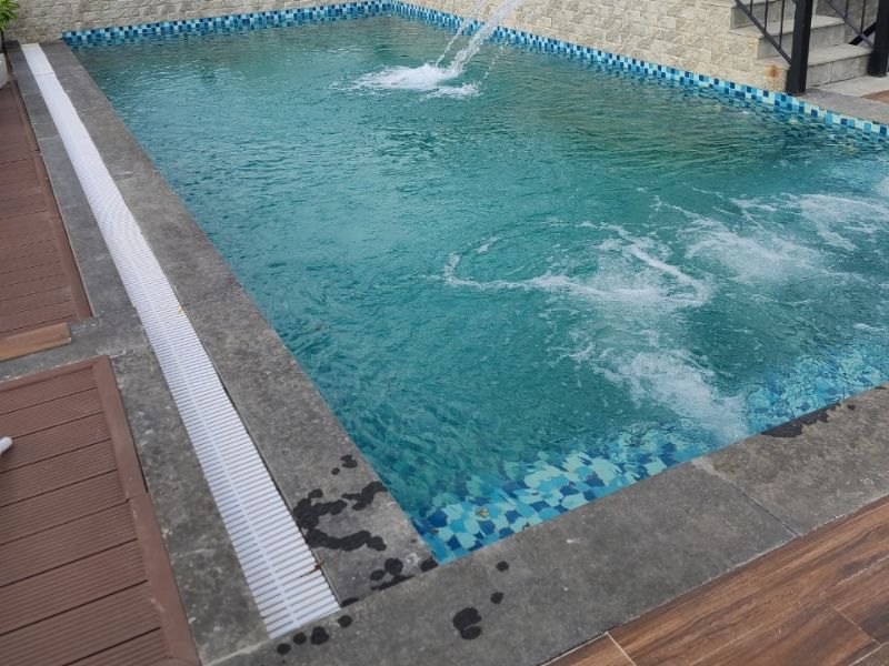 Hafuco bàn giao công trình thi công bể bơi trên sân thượng tại Quảng Ninh