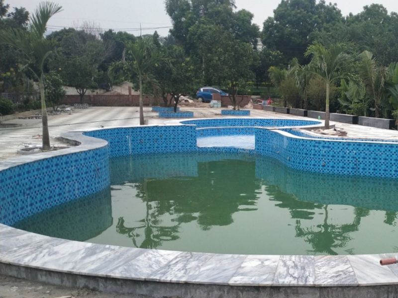 Hafuco bàn giao công trình thi công bể bơi tại Ba Vì, Hà Nội
