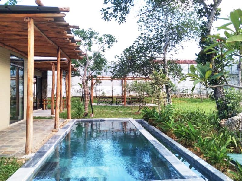 Hafuco bàn giao công trình thi công bể bơi tại xã Liêm Hà, Ninh Bình