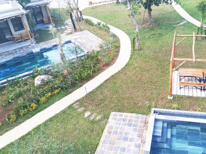 Hafuco bàn giao công trình thi công bể bơi tại xã Liêm Hà, Ninh Bình