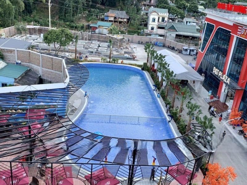 Hafuco bàn giao công trình thi công bể bơi tại Đ&T PLAZA, Sơn La