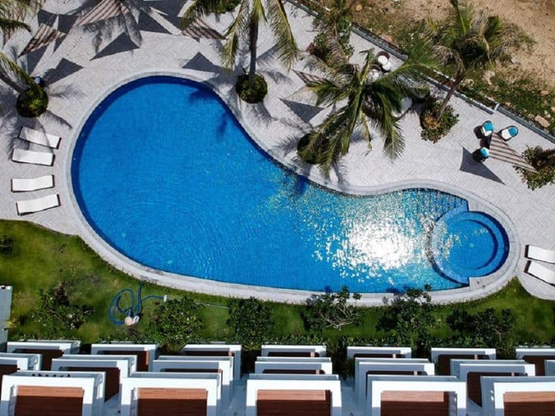 Hafuco bàn giao công trình thi công bể bơi tại Seaside Boutique Resort Quy Nhơn
