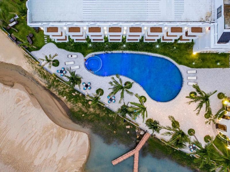 Hafuco bàn giao công trình thi công bể bơi tại Seaside Boutique Resort Quy Nhơn