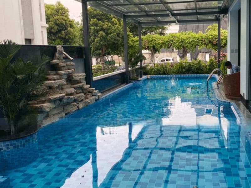 Hafuco bàn giao công trình thi công bể bơi tại Vinhomes Gardenia Mỹ Đình