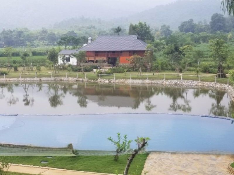 Hafuco bàn giao công trình thi công bể bơi tại xã Đa Phúc, Hà Nội