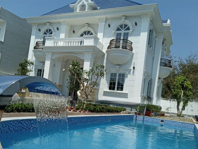 Hafuco bàn giao công trình thi công bể bơi tại xã Quảng Châu, Nghệ An